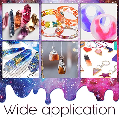 Insnug Epoxy Resin Kit for Beginners - Silicone Molds UV Light Clear Casting DIY Kits Jewelry Bracelet Making Kits Supplies Necklace Keychain Insnug