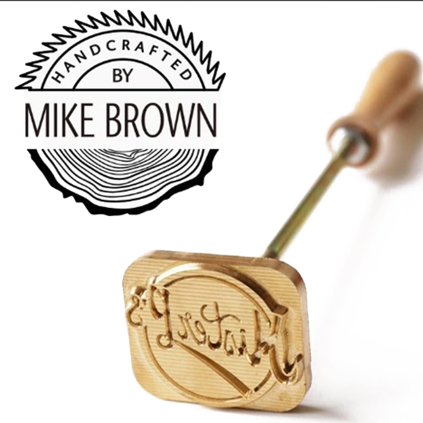 Personalized Custom Wood Branding Iron - Unique Stamp for Wood, Leather, Baking, and Meat