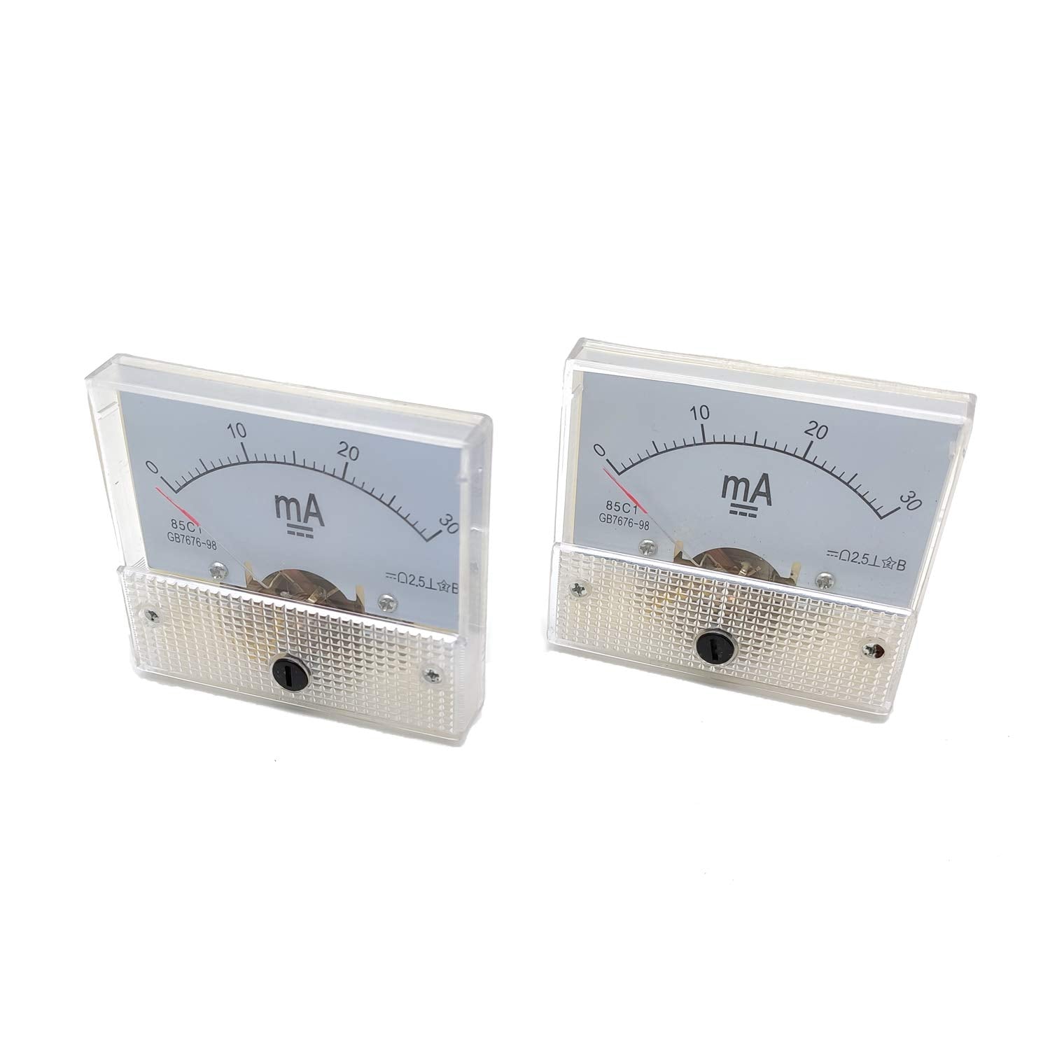Addlike Analog Meters,Ammeter Module,Fine Tuning DC 0-30ma Current ...