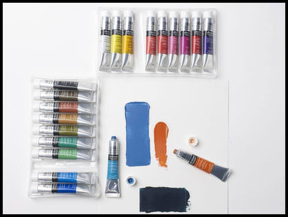 Winsor & Newton Artisan Water Mixable Oil Color Paint, 0.4-oz (12xml) Tubes, Set of 20