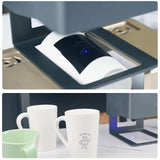 Frddiud Laser Engraving Marking Color Paper, 2 PCS Black Marking Paper, 15.3" x 10.4" Laser Engraving Paper for Fiber Laser Marking and Engraving, Frddiud