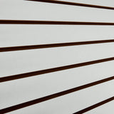 SSWBasics 4ft x 2ft Horizontal White Slatwall Panels Easy Organizer (24"H x 48"L) - Pack of 2 - Streamline Your Space with Effortless Retail SSWBasics