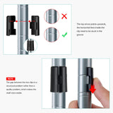 SINGAYE 6 Tier Wire Shelving Unit with Baskets Storage Rack Corner Shelf Shelving Adjustable Storage Shelf, 13.4" D x 13.4" W x 62.99" H,Silver SINGAYE