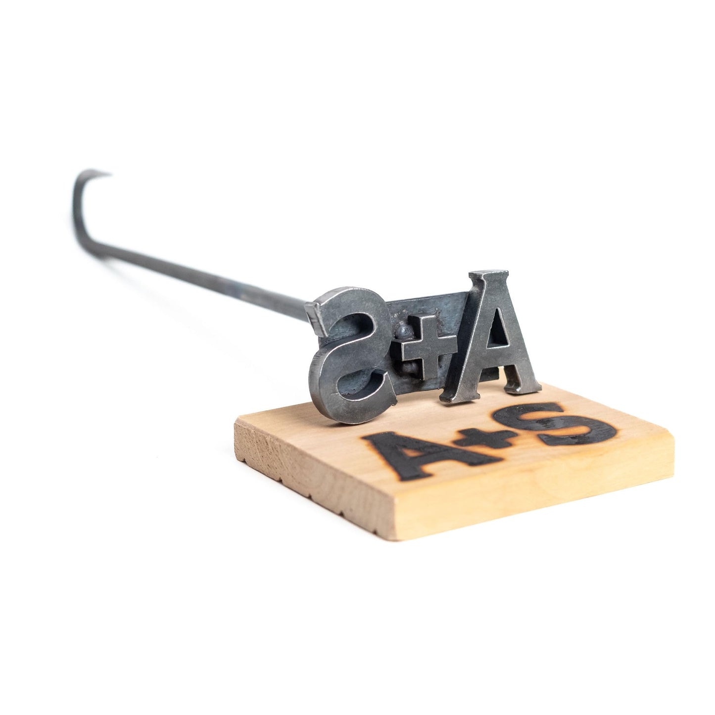 Personalised Cowboy Monogram Branding Iron for Woodcrafts and Grilling - 2" Custom Design by The Heritage Forge