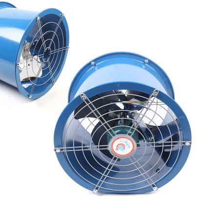 110V 550W 16'' Explosion Proof Fan, 1570-3180 CFM Utility Blower Fan/Explosion-Proof Axial Flow Fan Exhaust Fan Cylinder Pipe Fan Ventilator - WoodArtSupply