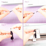 Deep Cut Blade for Maker 3/Maker/Venture/Explore 3/Air 2/Air/One, Deep Point Blade and Housing for Cutting Metallic/Genuine Leather, Craft/EVA Foam, OVAN