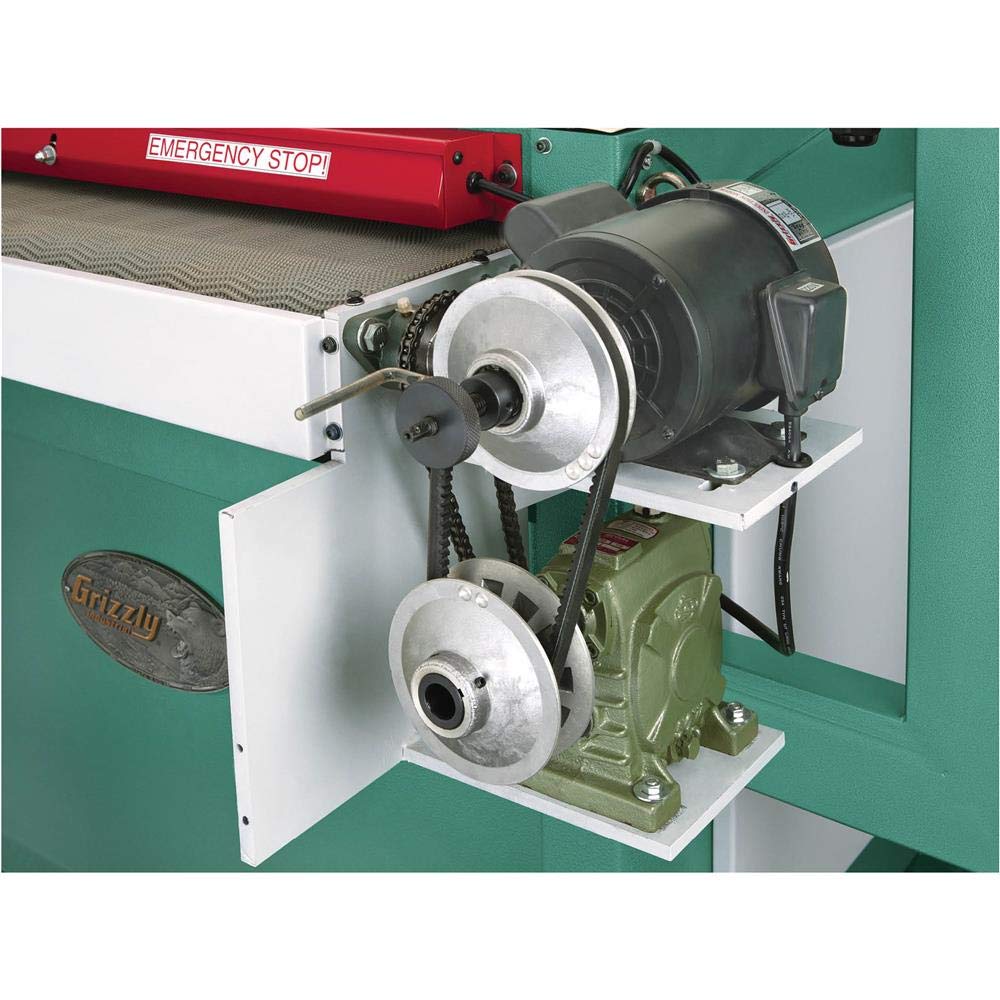 Grizzly Industrial G0449-37" 10 HP Drum Sander - WoodArtSupply