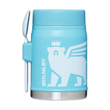 Stanley Heritage Insulated Food Jar for Kids (8 and Above) with Spork, 14oz Stainless Steel Kids’ Lunch Box, Dishwasher Safe and BPA-Free STANLEY