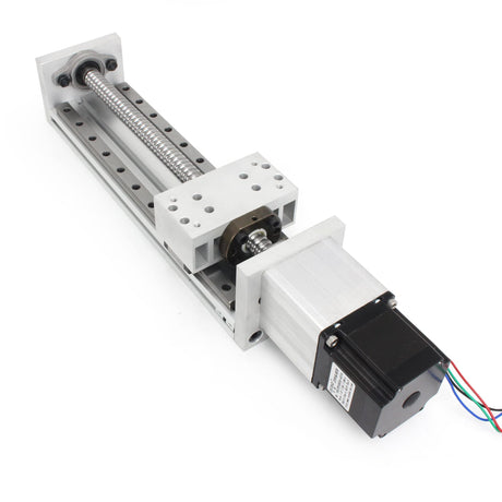 RATTMMOTOR ZBX80 200mm Stroke CNC Linear Stage Motion Actuator X Y Z Axis Linear Slide Rail Aluminum Alloy Cross Sliding Table Linear Rail Guide RATTMMOTOR