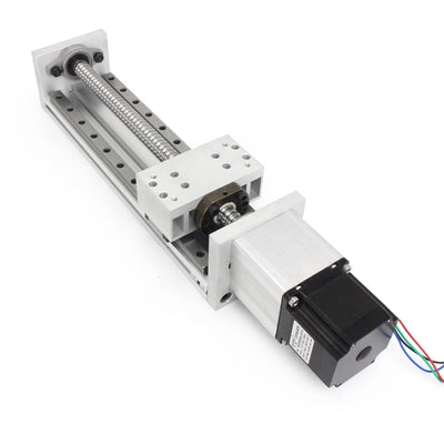 RATTMMOTOR ZBX80 200mm Stroke CNC Linear Stage Motion Actuator X Y Z Axis Linear Slide Rail Aluminum Alloy Cross Sliding Table Linear Rail Guide