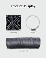 Creality Official Fan Extraction Kit for Ender Plus 3D Printer Enclosure with Fan Interface and Laser Engraver Enclosure Creality