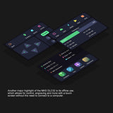 32bit Laser Engraver Control Board for Desktop Engraving Machines, MKS DLC32 V2.1 Offline Control (Motherboard and Protective Case) FTVOGUE