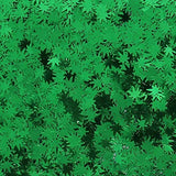 3 Pack - Green, Rainbow & Silver Holographic Leaf Glitter - Solvent Resistant & Cosmetic Grade - Face Body Nails Resin Arts & Crafts, Tumblers, Bath Electric Bliss Beauty