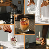 XBTEBBWL 100Pcs 5.1 X 0.5 Inch Wooden Candle Wicks,Candle Trimmer Set and Smokeless Candle Wicks with Iron Stand for DIY Candle Making XBTEBBWL