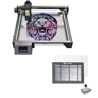 LGT Longer RAY5 20W Laser Engraver and Honeycomb Working Table, Compatible with All Laser Engraver Machine,11.8"x 7.8"x 0.86"