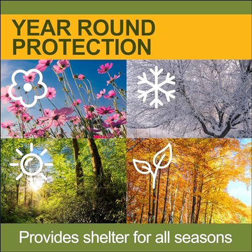 Carport 12’x20’ Portable Steel Frame Garage, Heavy Duty Waterproof UV Canopy Cover, Includes Complete Enclosure Kit with Sidewalls and NEW YARD