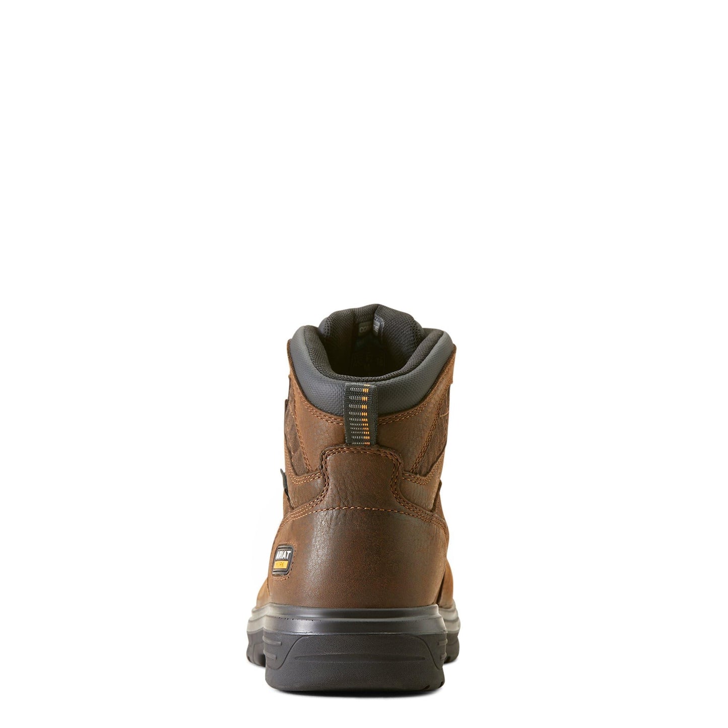 Ariat Men's Turbo 6" Waterproof Carbon Toe Work Boot Industrial, Rich Brown, 14 Wide