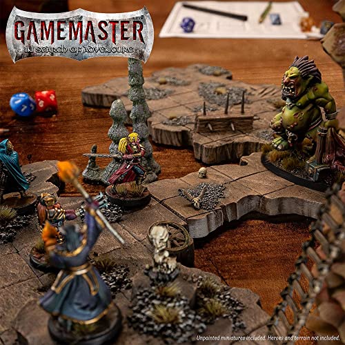 The Army Painter Acrylic Paint Set for Miniature Painting Gamemaster Wandering Monsters Miniature Paint Set with Bonus Item-20 Warpaint 20x12ml with - WoodArtSupply