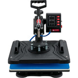 VEVOR Heat Press, 5 in 1 Heat Press 12x15 Machine Machine, Digital Precise Temperature Control, Clamshell Sublimation Transfer Printer Fast Heat-up, VEVOR