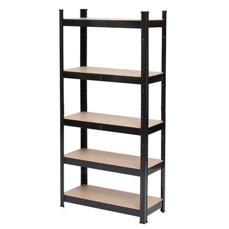 Karl home Garage Shelving Heavy-Duty, 5-Tiers Wide Size Adjustable Metal Shelving Unit Utility Rack Organization for Garage Pantry Basement, Karl home