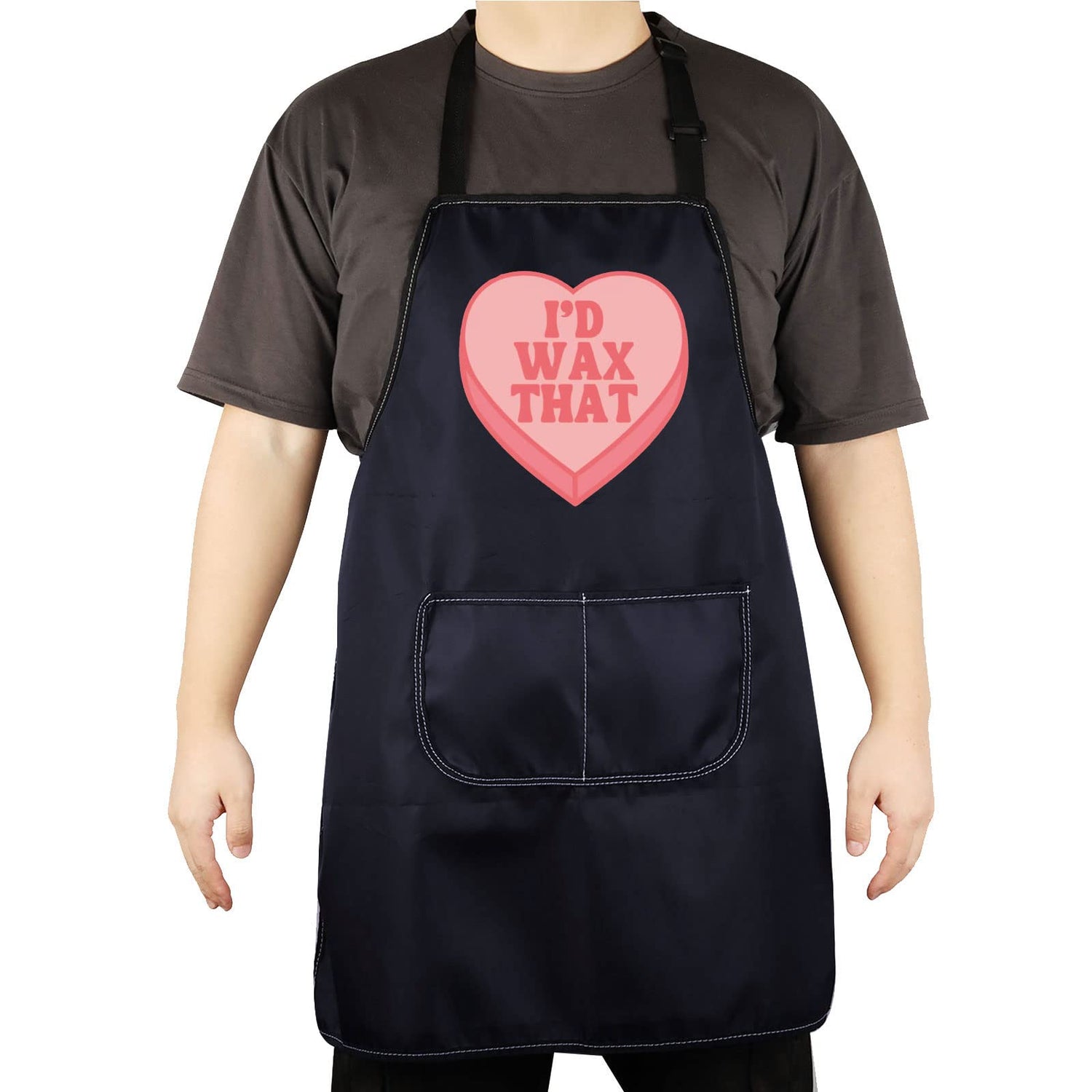 CENWA Esthetician Apron Nail Technician Apron Wax That Wax Boss Cosmetology Salon Apron Skin Care Specialist Beauty Gift (I’d Wax That apron) CENWA