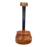 Wrightmart Wooden Headphone Stand, Universal Headset Holder, Desktop Earphone Hanger with Cell Phone Slot and Large Catch All Base, Made of Acacia WRIGHTMART