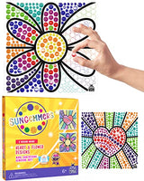 SUNGEMMERS Window Art Suncatcher Kits - Great Birthday Gift Idea, 6 7 8 9 10 11 12 Year Old Girl - Fun Arts for Kids, Spring Crafts PURPLE LADYBUG