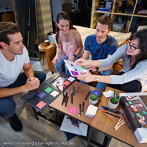 ARTEZA Vision Board Kit, Experience Box | Creative Art & Craft Set for Goal Setting, Party Kit for Group Activities, Business Planning, Personal ARTEZA