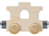 NameTrain Unfinished Caboose - Made in USA Maple Landmark