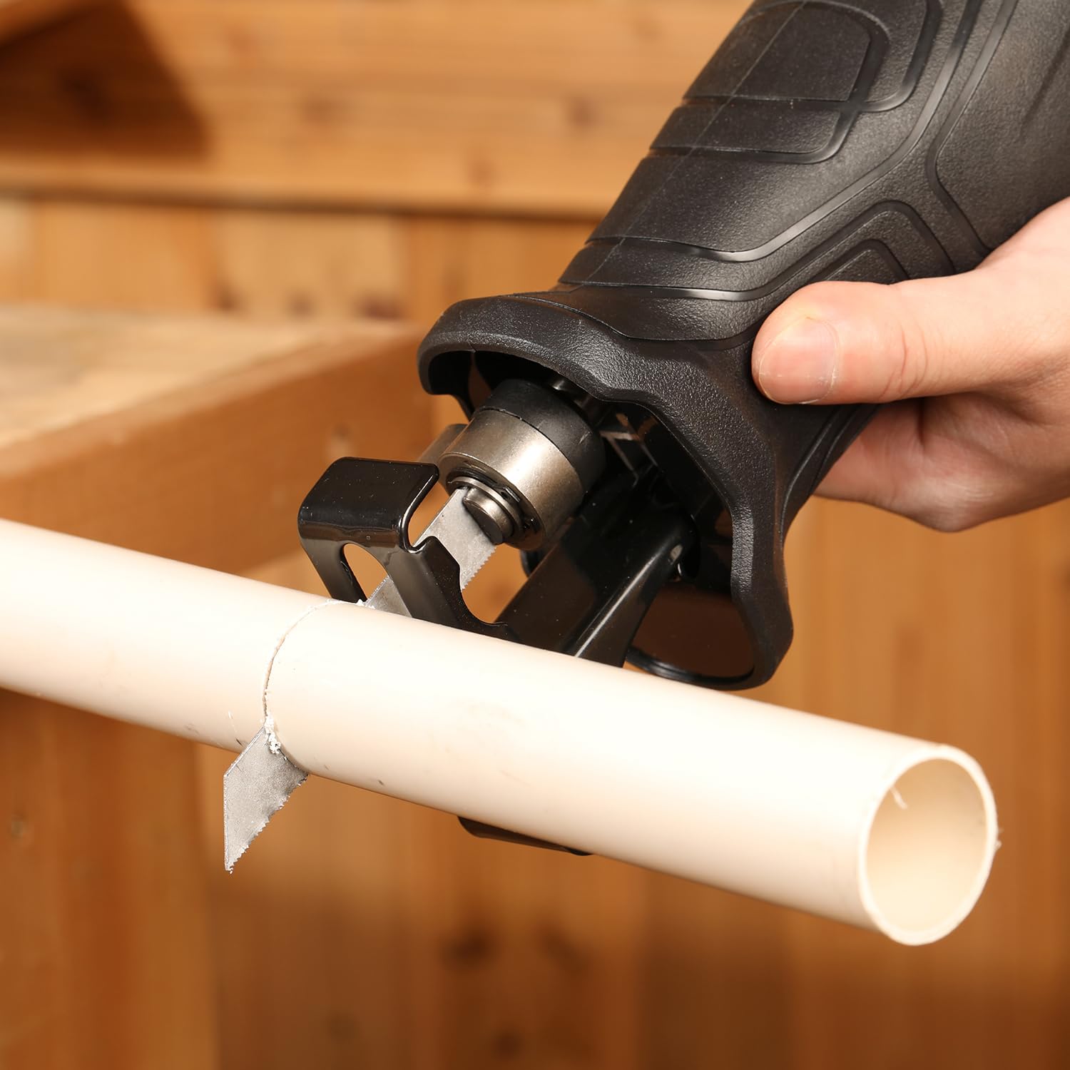 GALAX PRO 120V Reciprocating Saw, 6.0 Amp Variable Speed Corded Reciprocating Saw with1-1/8" Stroke Length, 2800RPM and 6" Max for Wood, Metal, PVC GALAX PRO