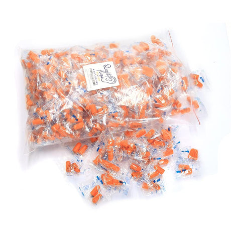 Quality Foam Earplugs 200 Pair - 32dB Noise Cancelling Soft High Decibel Ear Plugs for Noise Reduction Ear Protection Concerts Loud Music Shooting Quality Plugs by Rips