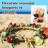 300g Natural Raffia Ribbon Raffia Grass - Sukh Raffia Straw for Florist Bouquets Decoration Crafts Ribbon for Gift Wrapping Christmas Gift Birthday Sukh