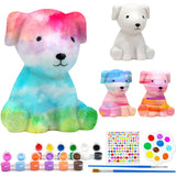 HAPMARS Paint Your Own Dog Lamp Kit 1pcs, DIY Dog Art Craft Painting Kits for Girls Boys Kid Age 4 5 6 7 8 9 10 11 12+, Art Supplies Creative Gifts HAPMARS