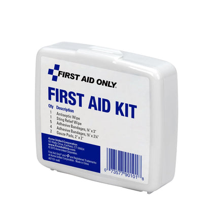 First Aid Only PhysiciansCare On-The-Go Emergency First Aid Kit for Home, Work, and Travel, 13 Pieces - WoodArtSupply