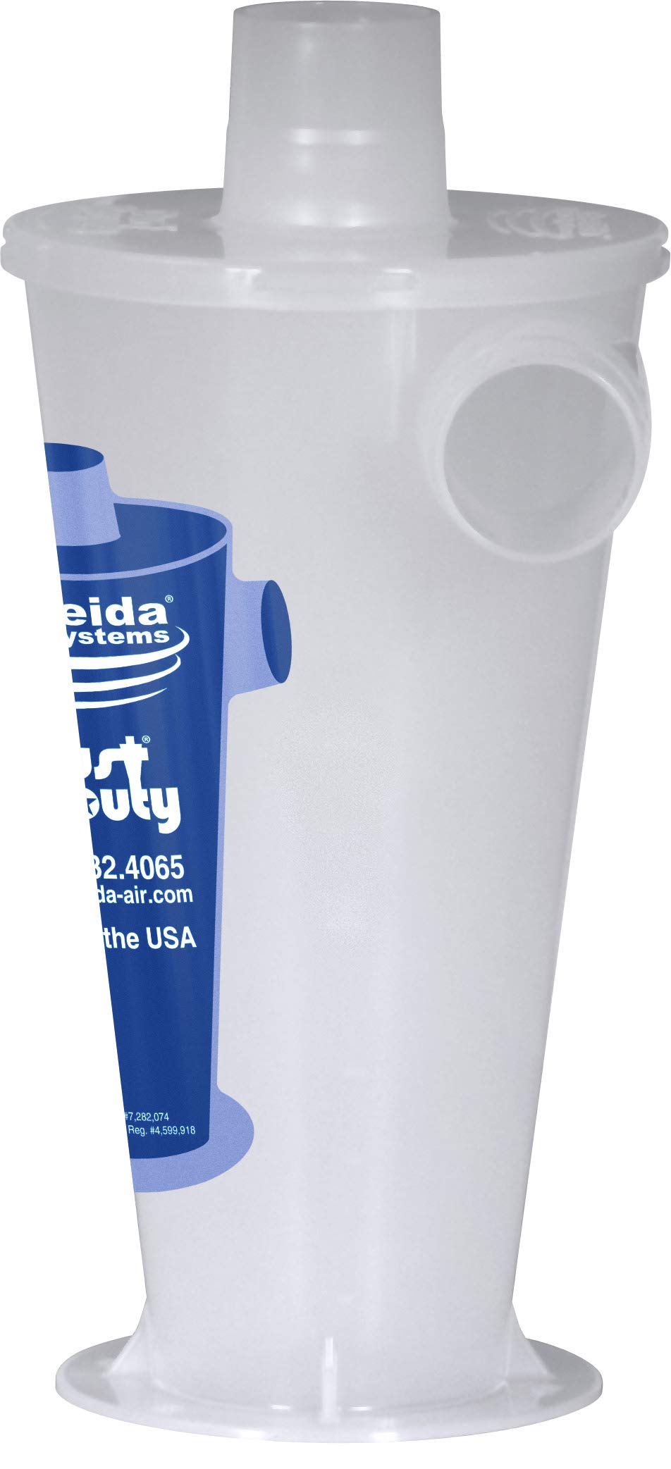Dust Deputy DIY Anti-Static Retrofit Cyclone Separator for Wet/Dry Shop Vacuums (DD DIY) Oneida Air Systems