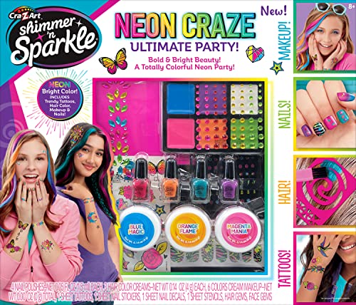 Shimmer 'N Sparkle SNS Neon Craze Ultimate Party Cra-Z-Art