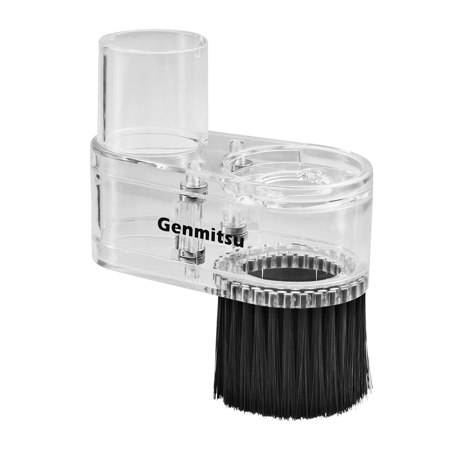Genmitsu CNC Dust Shoe ABS Cover Cleaner for 3018 Series CNC Router/CNC Machines with a 42mm Diameter Motor, Hose Adapter Outer Diameter 38mm (1.5″), Genmitsu
