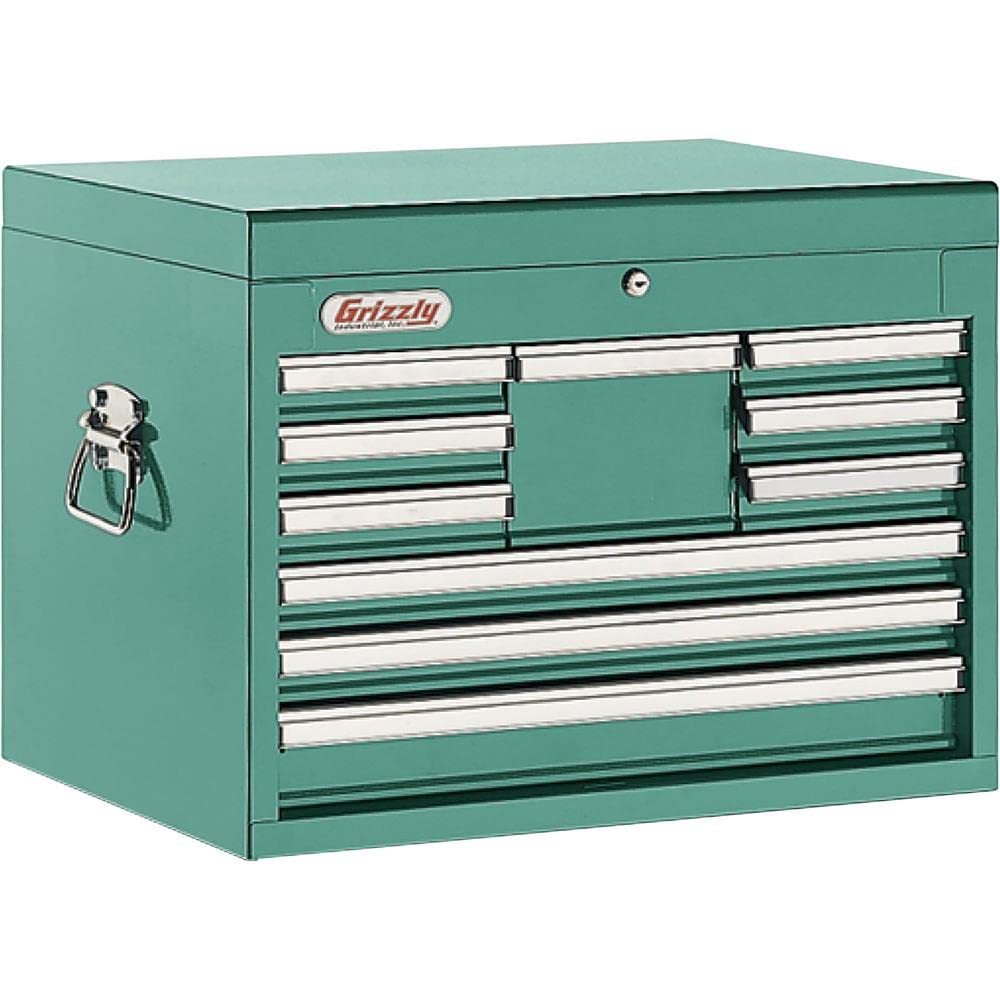 Grizzly Industrial H5652-10-Drawer Full-Depth Tool Chest - WoodArtSupply