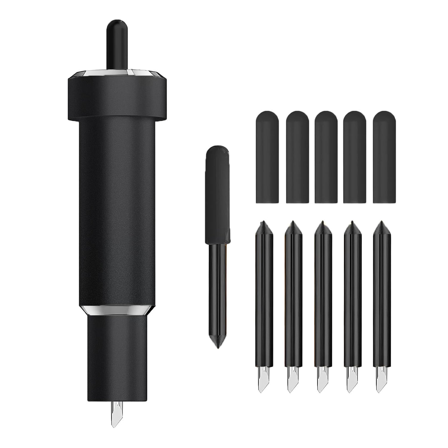 Deep Cut Blade for Cricut Maker 3/Maker/Explore 3/Air 2/Air/One/Venture,60° Deep Point Blade and Housing for Cutting Metallic/Genuine Leather, UTNVBTR