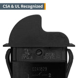 POWERTEC 71353 Safety Toggle Switch – Dual Voltage 125/250v On Off Switch for Power Tools, Fits Table Saw, Router Table, Drill Press, Bench Saw, Band POWERTEC