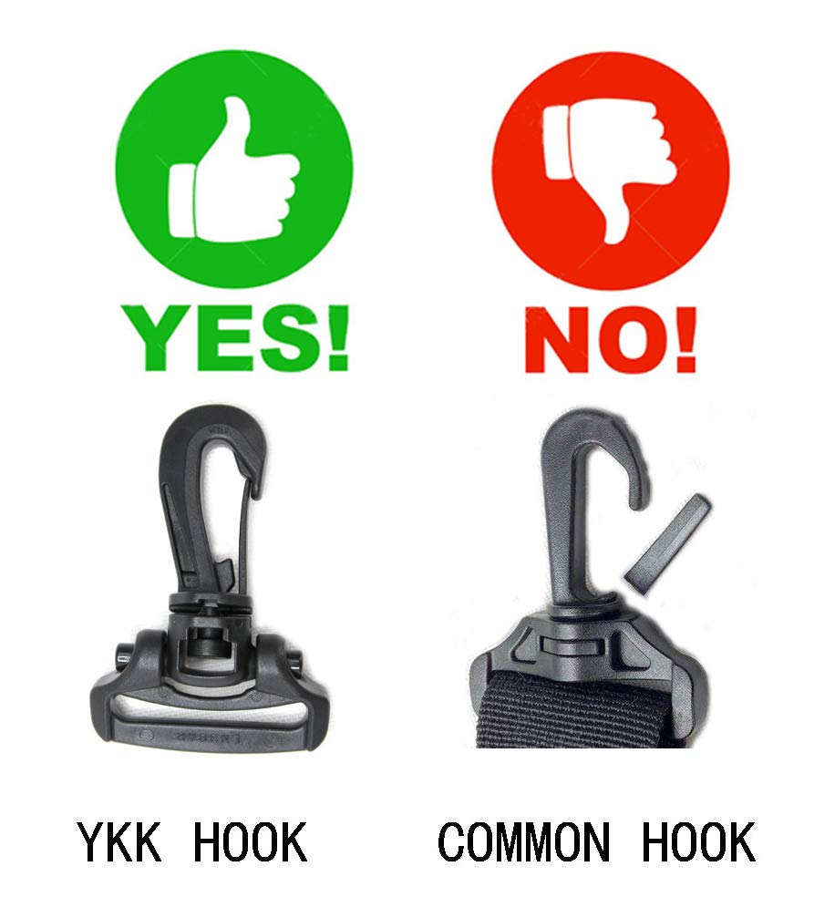 MELOTOUGH Tactical Duty Belt Harness Padded Adjustable Tool Belt Suspenders with Key Chin and Patch, Black(Large) MELOTOUGH