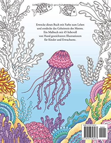 Das Geheimnis des Meeres: Suche die Schätze des gesunkenen Schiffes. Ein Ausmalbuch zum Entdecken und Entspannen. (German Edition) WoodArtSupply