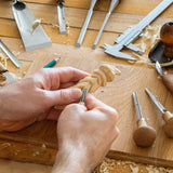 FACATH Basswood Carving Blocks 6 Pcs Whittling Wood Blocks Wood Carving Kit with 3 Different Sizes, Soft Bass Wood for Wooden Carving Easy to Use for FACATH