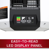 JET AFS-1000C Air Filtration System, Remote Control, 1000CFM, 1Ph 120V (713000) Jet