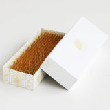 Wazakura Japanese Ikebana Kenzan Long Rectangular Flower Holder 4.7" (120mm), Made in Japan Floral Arranging Pin Frog Tool - (4.7" (120mm) Long Wazakura