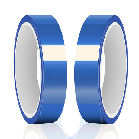 HTVRONT Heat Tape for Sublimation - Heat Resistant Tape 2 Rolls 20mm x 33m Sublimation Tape, No Residue Heat Transfer Tape for Sublimation Blanks HTVRONT