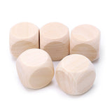 Blank Wooden Unfinished Square Blocks 6 Sided Wood Cubes with Rounded Corners for DIY Craft Projects Blank Wood Youngy