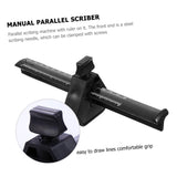 Uonlytech Woodworking Scribe Adjustable Screw Scriber Gauge Carpentry Marking Gauge Carpentry Manual Parallel Marking Gauge Manual Parallel Scriber Uonlytech