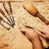 YIPLED Unfinished Basswood Carving Blocks Kit, 12 Pack Rectangular Wooden Blocks for DIY Carving, Crafting and Whittling for Adults Beginner and YIPLED