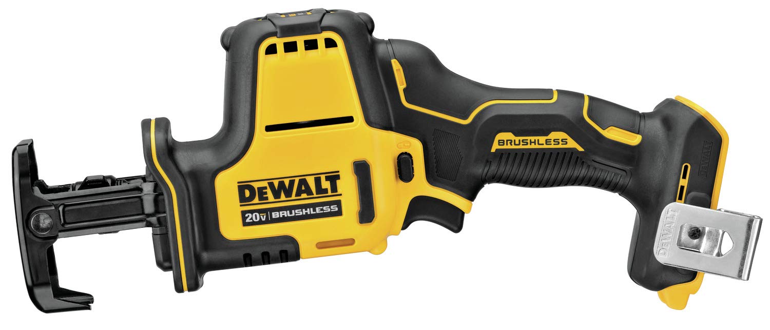 DEWALT ATOMIC 20V MAX* Reciprocating Saw, One-Handed, Cordless, Tool Only (DCS369B) DEWALT